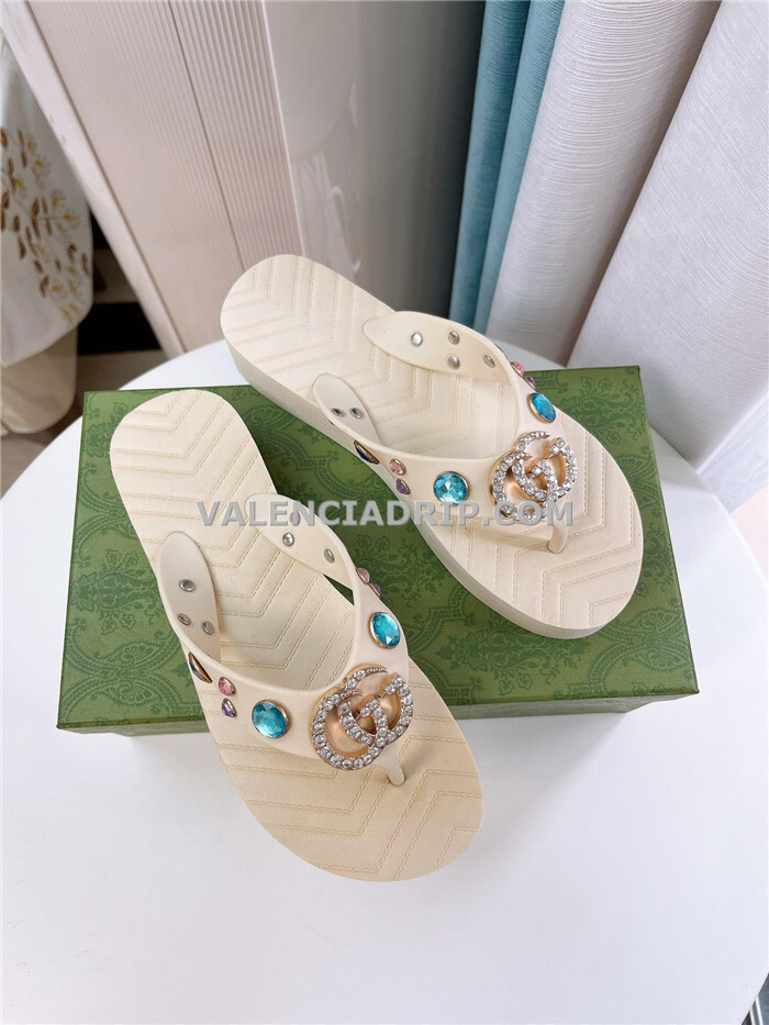 Chanclas GUCCI - Beige