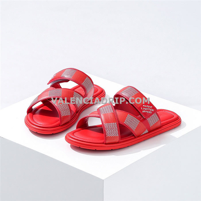 Chanclas Louis Vuitton - Rojo