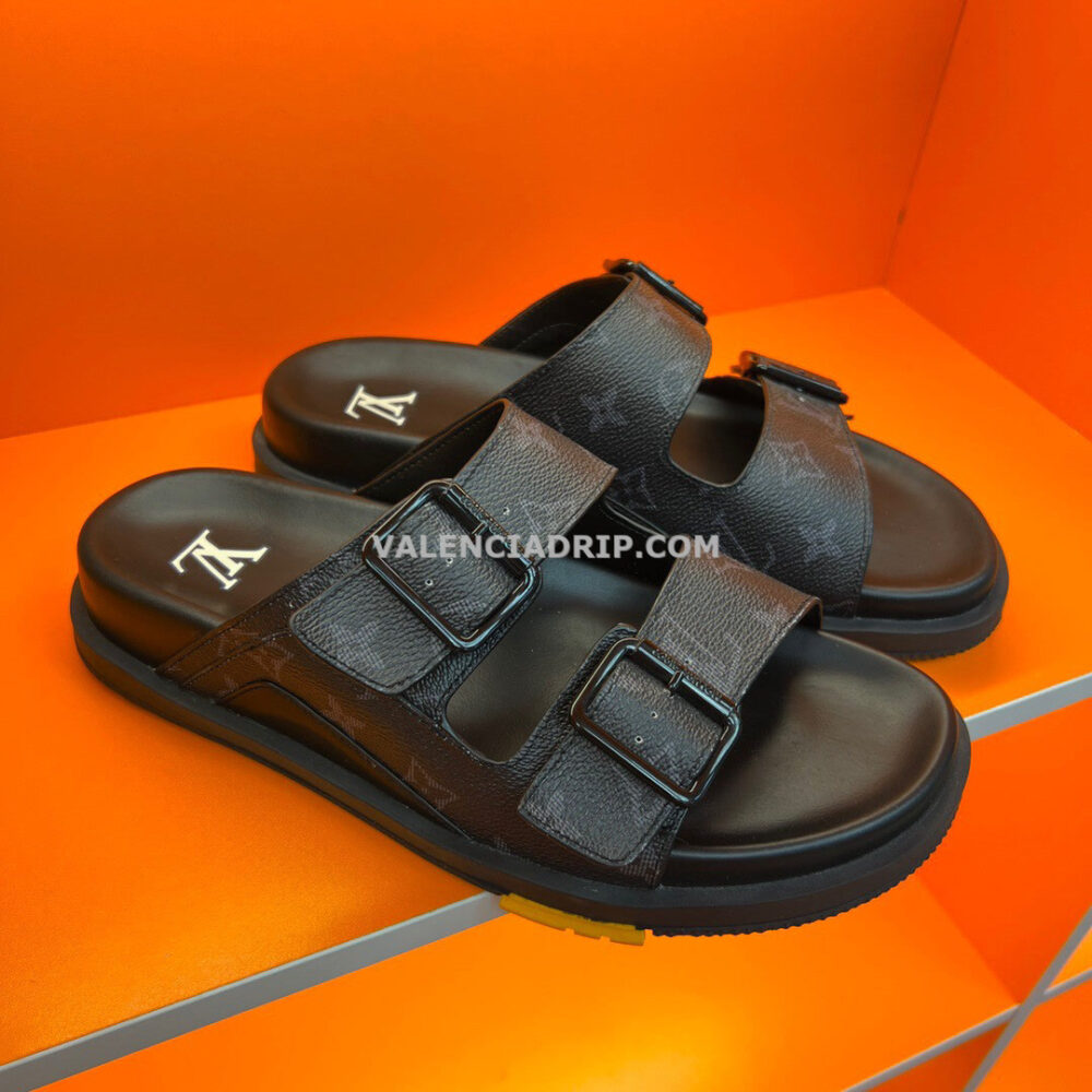 Chanclas Louis Vuitton - Negro