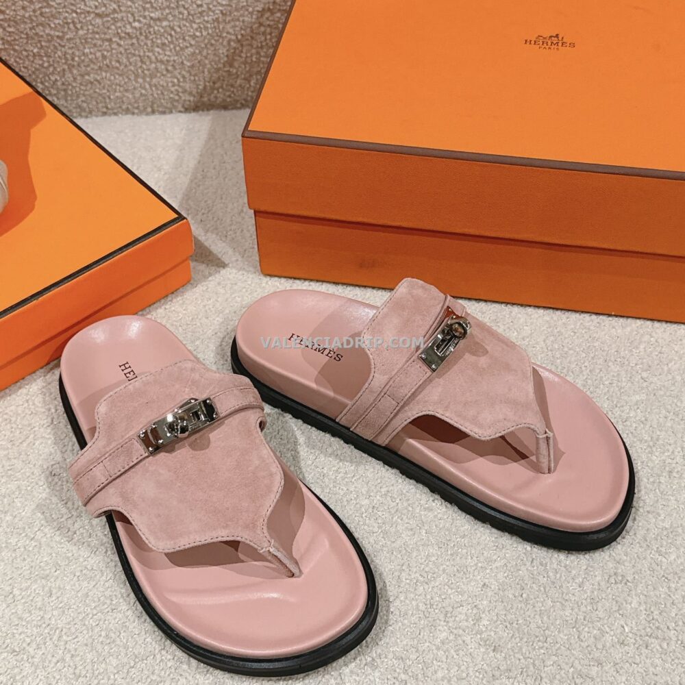 Chanclas Hermes - Rosa