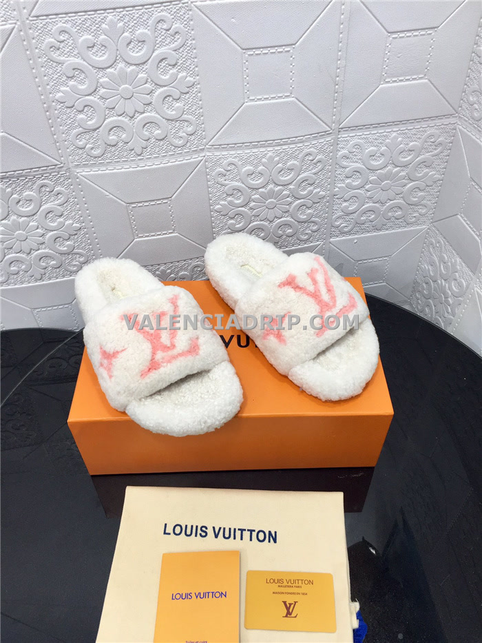 Chanclas Louis Vuitton - Blanco