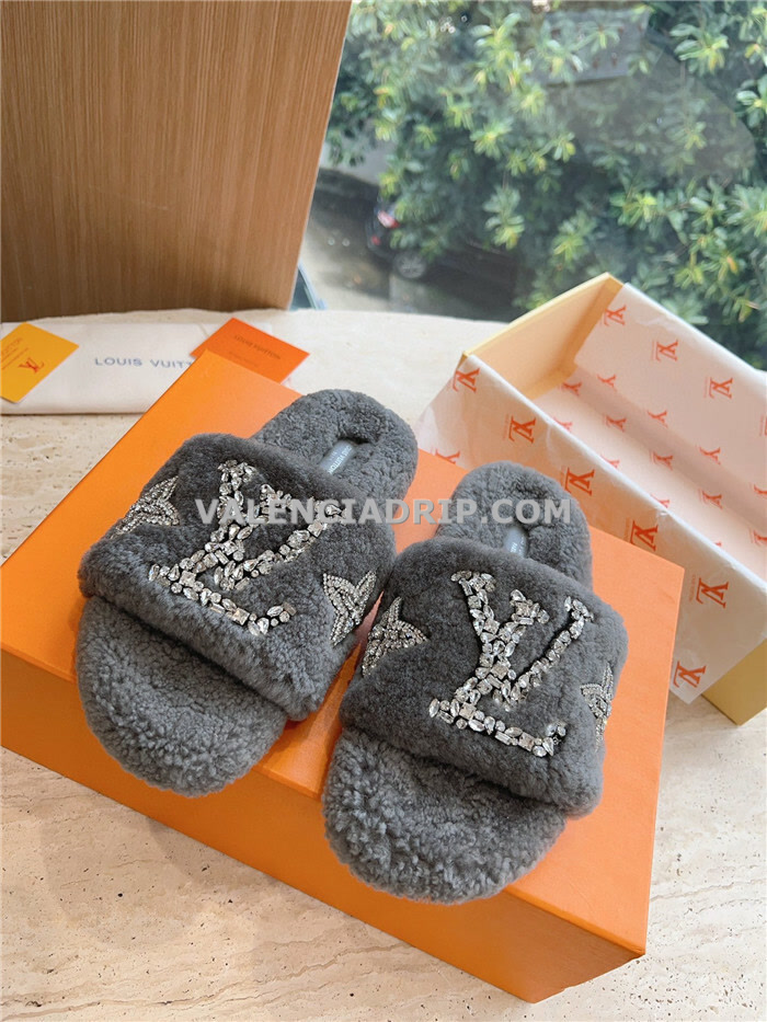 Chanclas Louis Vuitton - Gris