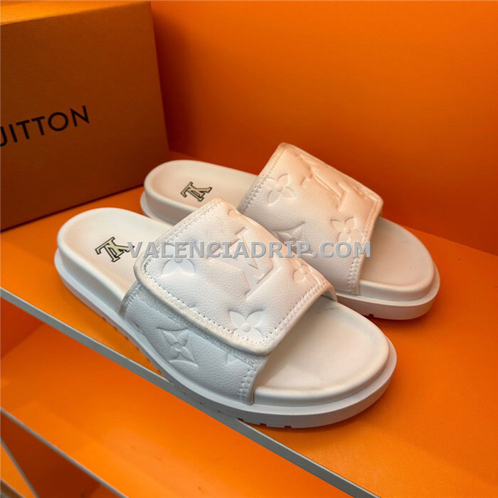 Chanclas Louis Vuitton - Blanco