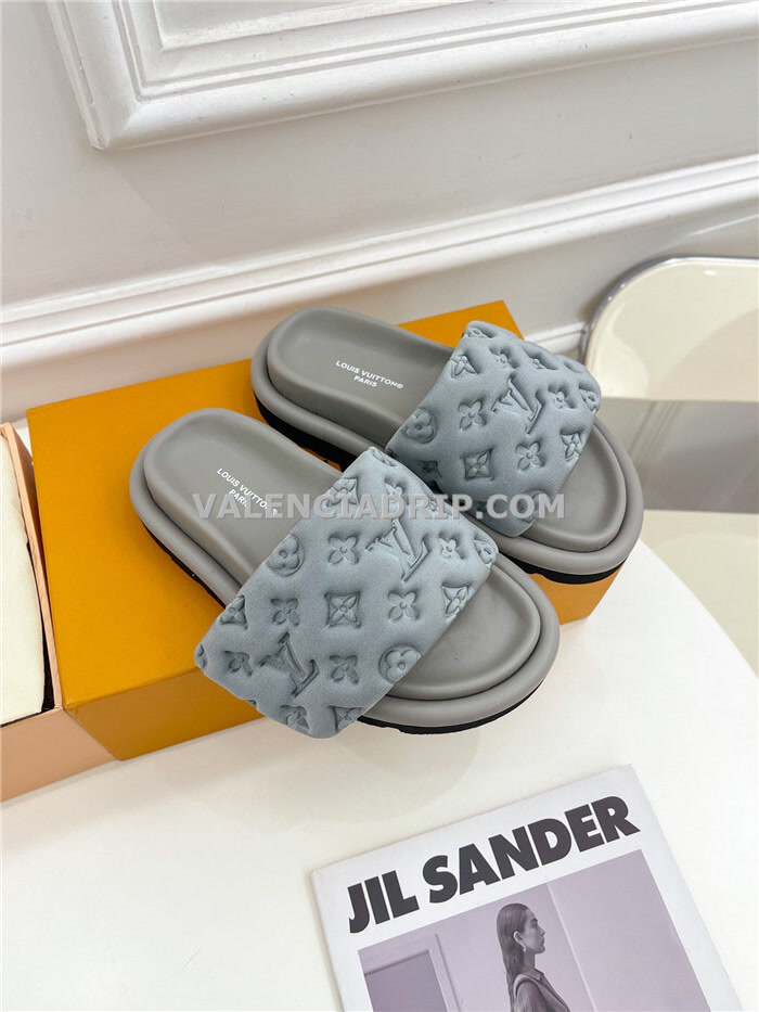 Chanclas Louis Vuitton - Gris