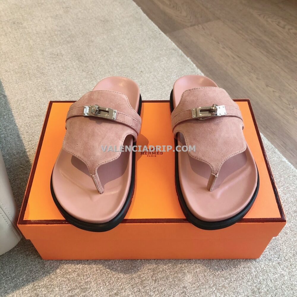 Chanclas Hermes - Rosa