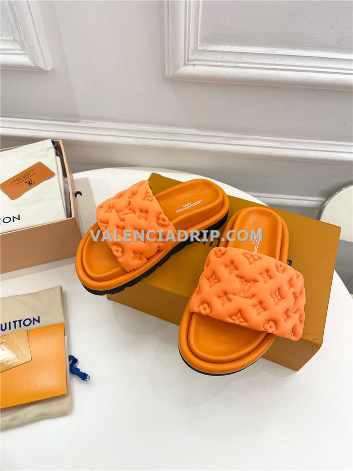 Chanclas Louis Vuitton - Naranja