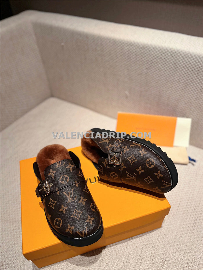 Chanclas Louis Vuitton - Marrón