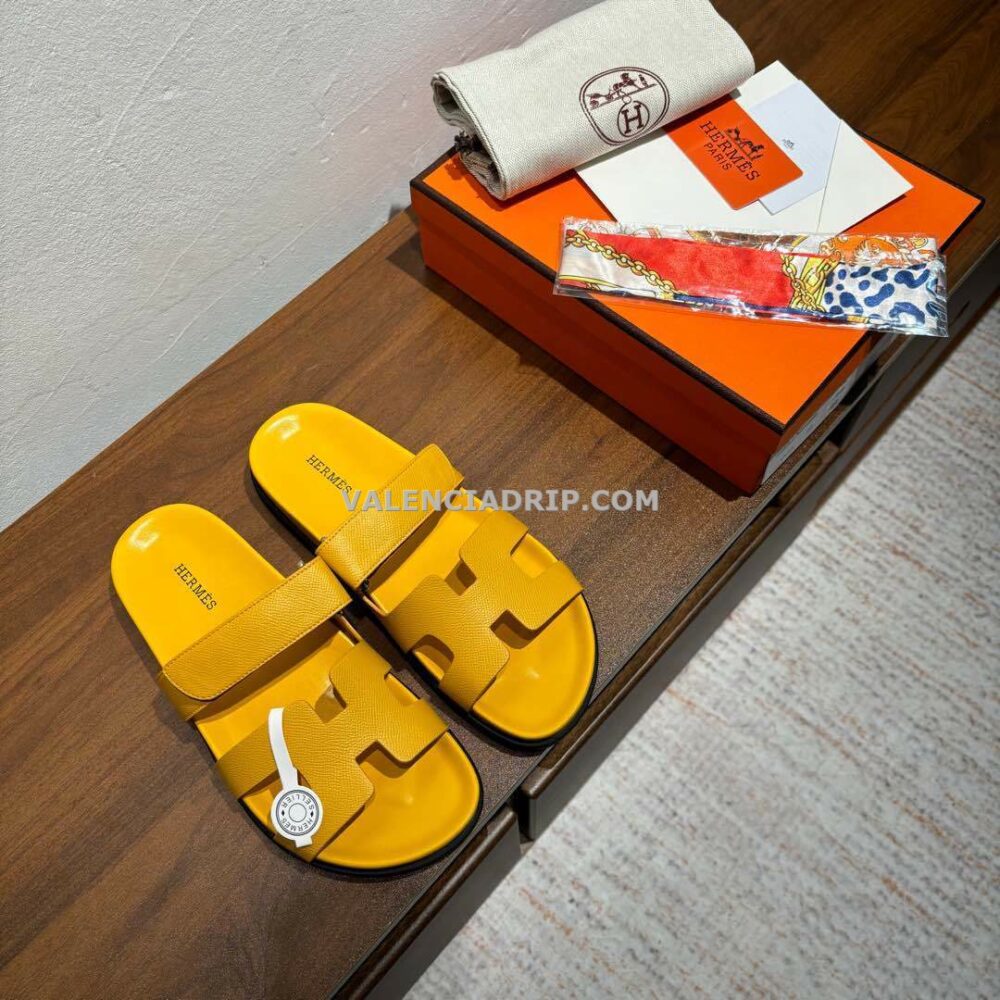 Chanclas Hermes - Amarillo