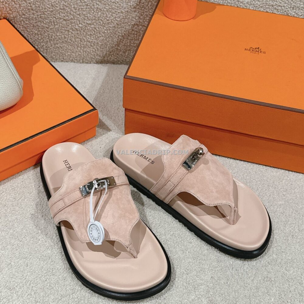 Chanclas Hermes - Beige