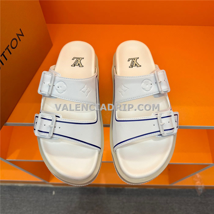 Chanclas Louis Vuitton - Blanco