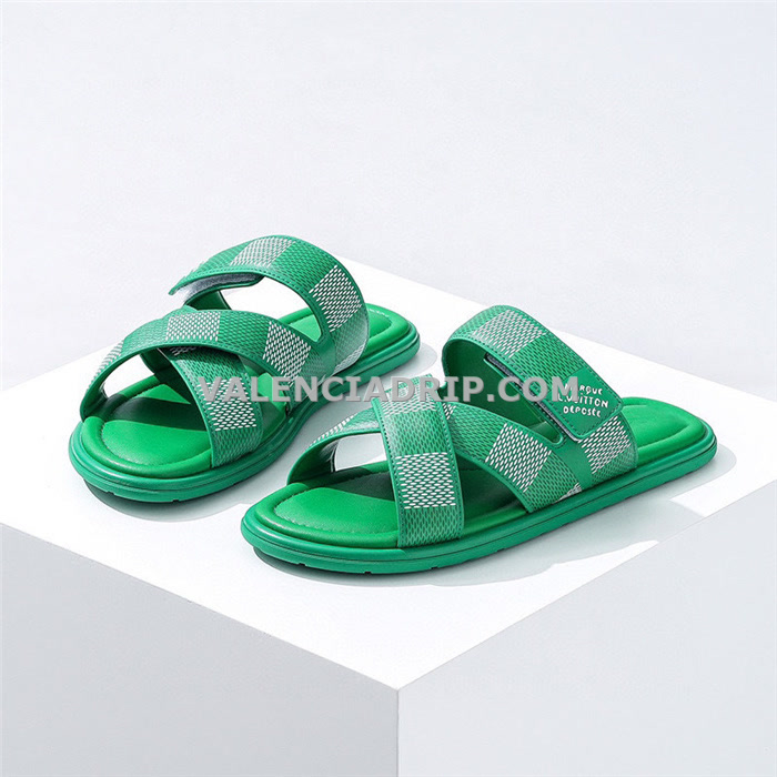 Chanclas Louis Vuitton - Verde