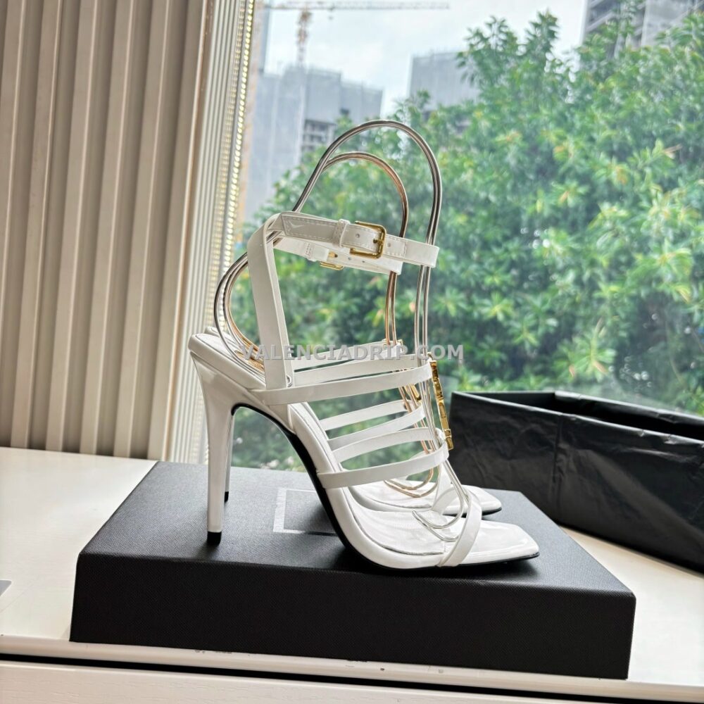 Tacones de mujer YSL - Blanco