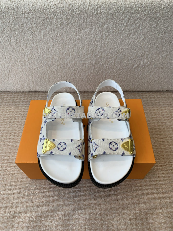 Chanclas Louis Vuitton - Blanco