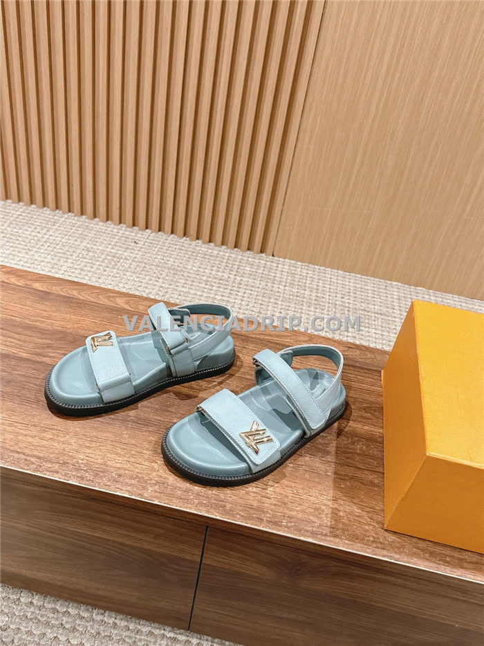 Chanclas Louis Vuitton - Azul
