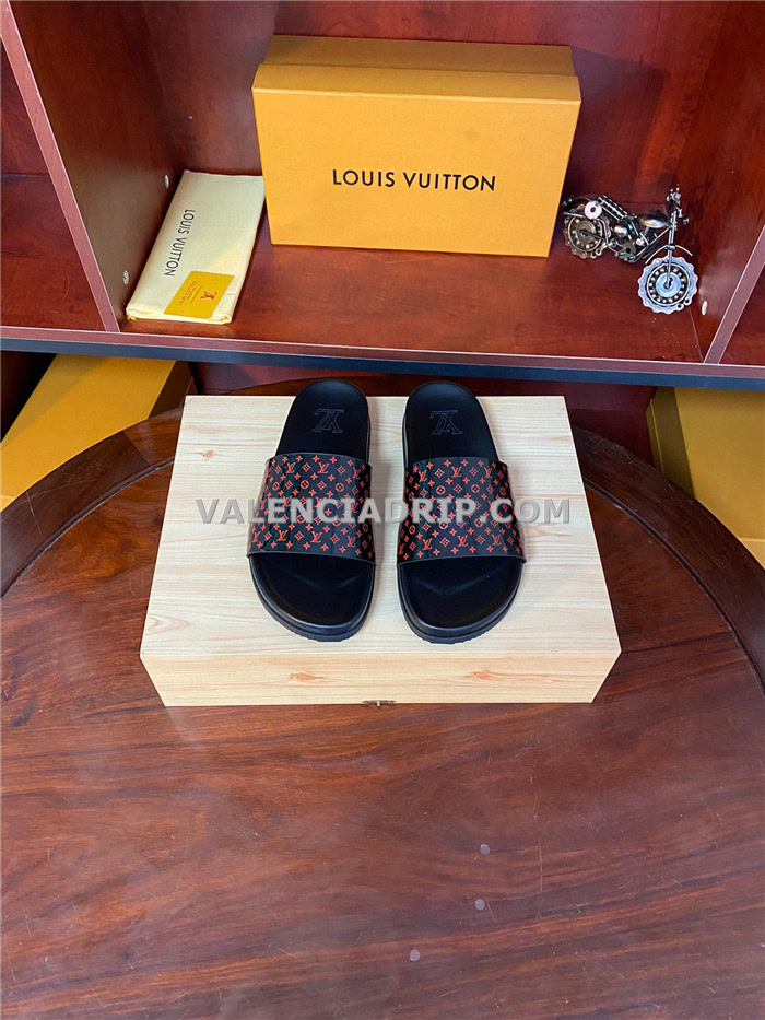 Chanclas Louis Vuitton - Rojo