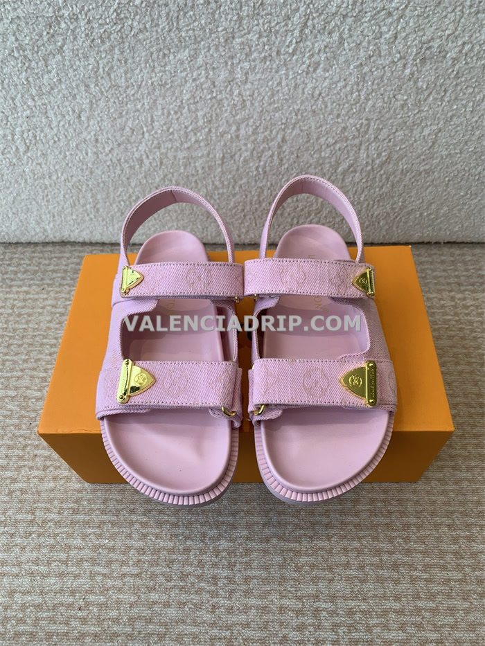Chanclas Louis Vuitton - Rosa