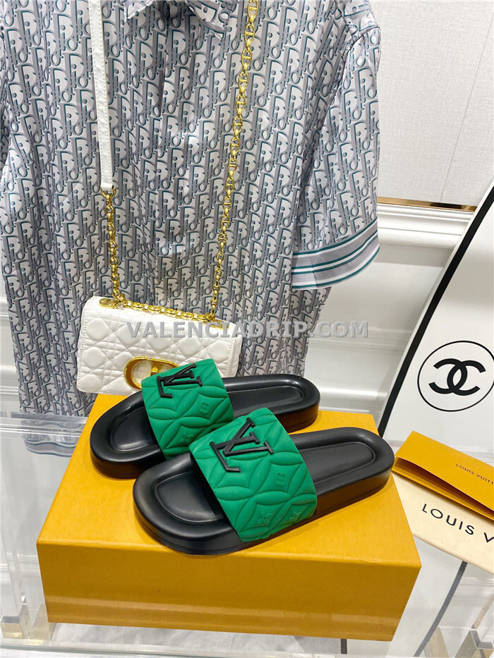 Chanclas Louis Vuitton - Verde