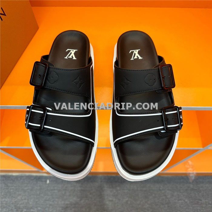 Chanclas Louis Vuitton - Negro