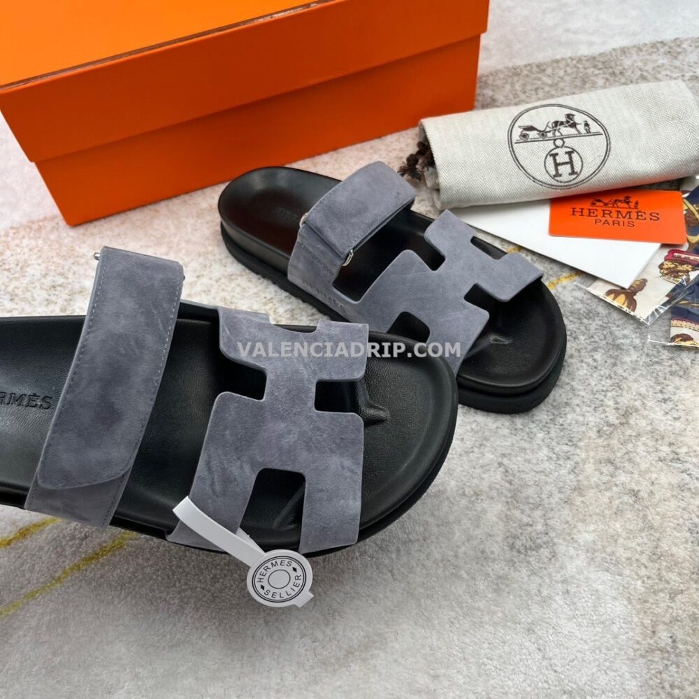 Chanclas Hermes - Gris