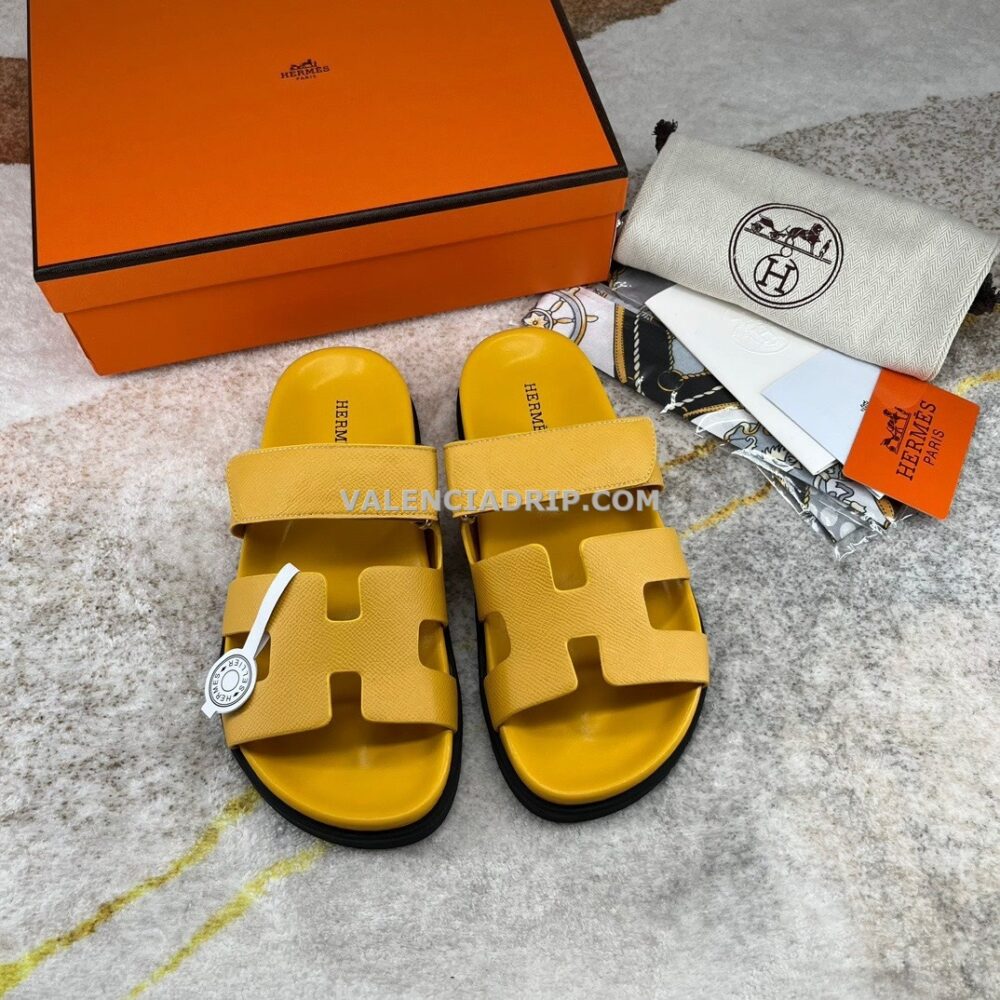 Chanclas Hermes - Amarillo