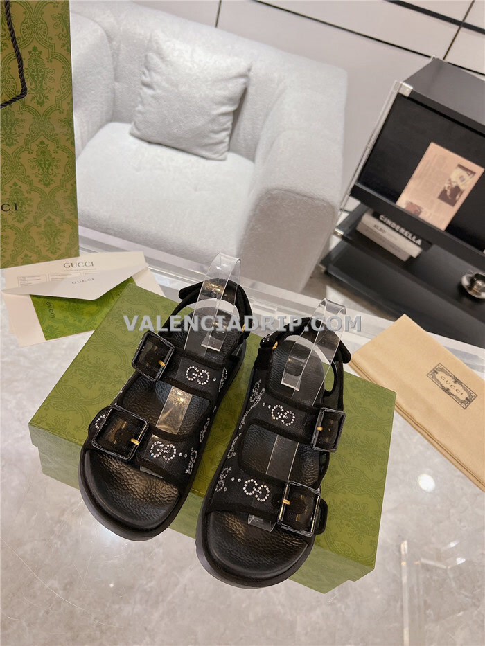 Chanclas GUCCI - Negro