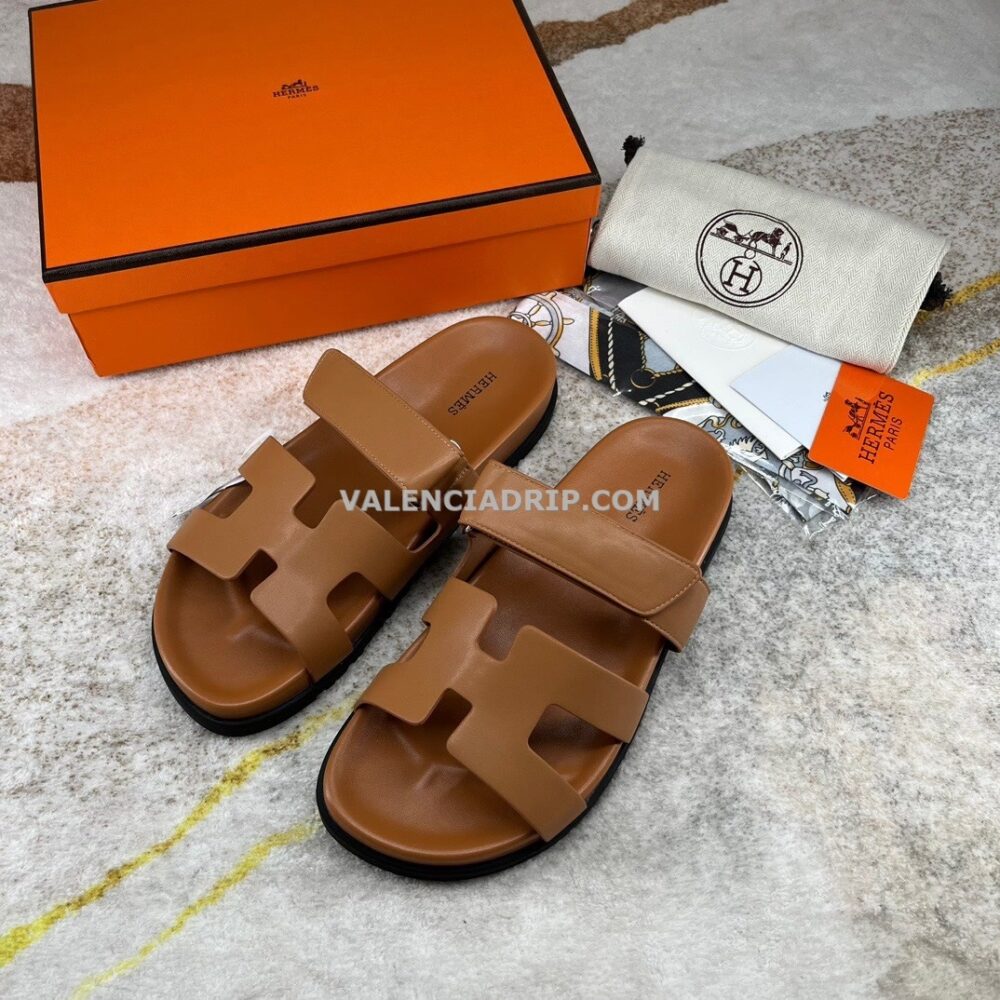 Chanclas Hermes - Marrón
