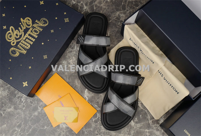 Chanclas Louis Vuitton - Gris