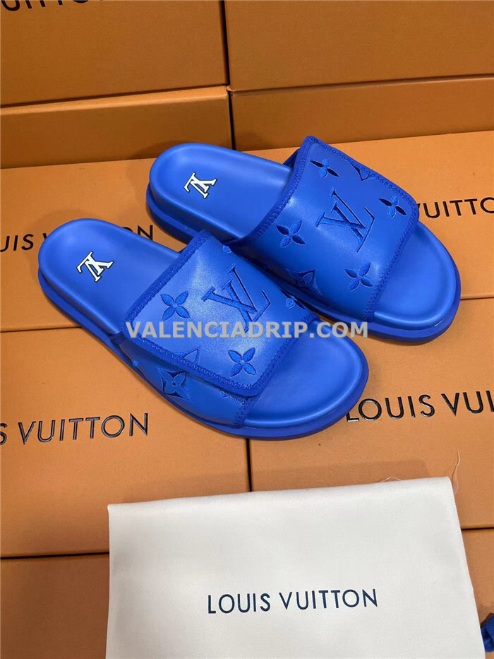 Chanclas Louis Vuitton - Azul