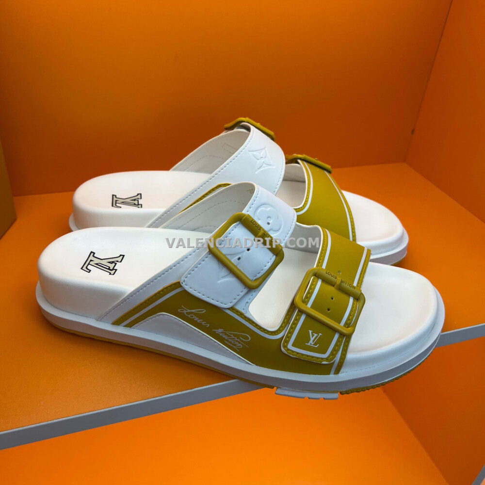 Chanclas Louis Vuitton - Amarillo