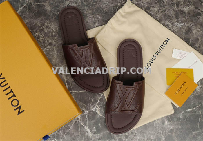 Chanclas Louis Vuitton - Marrón