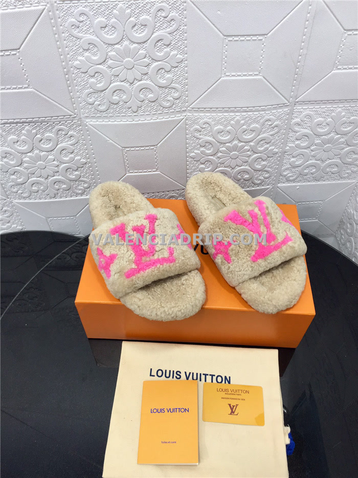 Chanclas Louis Vuitton - Beige