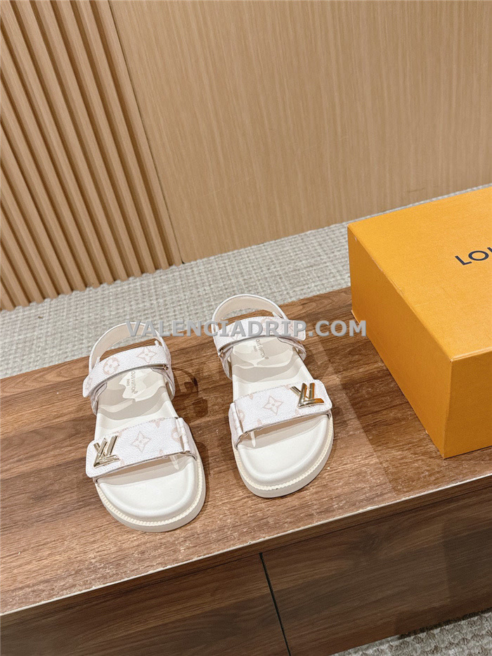 Chanclas Louis Vuitton - Blanco