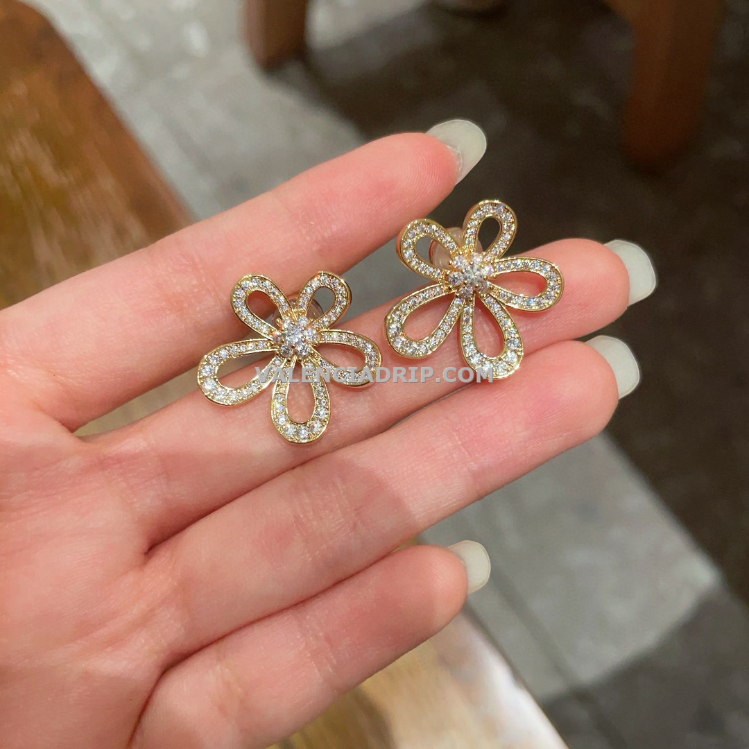 Pendientes Van Cleef & Arpels - Dorado