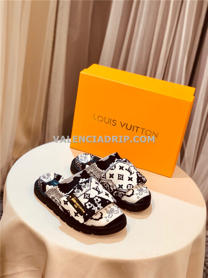 Chanclas Louis Vuitton - Blanco