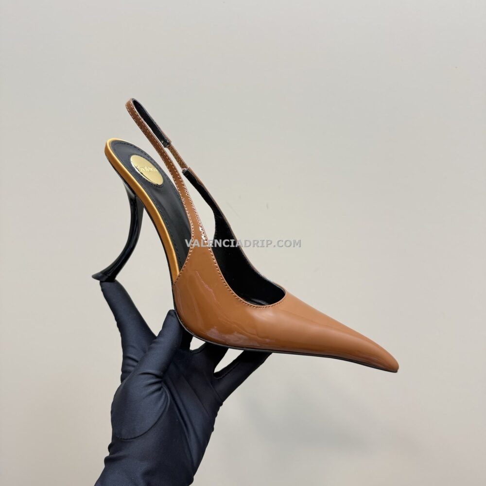 Tacones de mujer YSL - Marrón