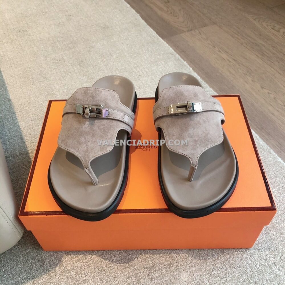 Chanclas Hermes - Marrón