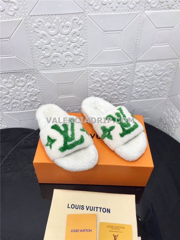 Chanclas Louis Vuitton - Blanco