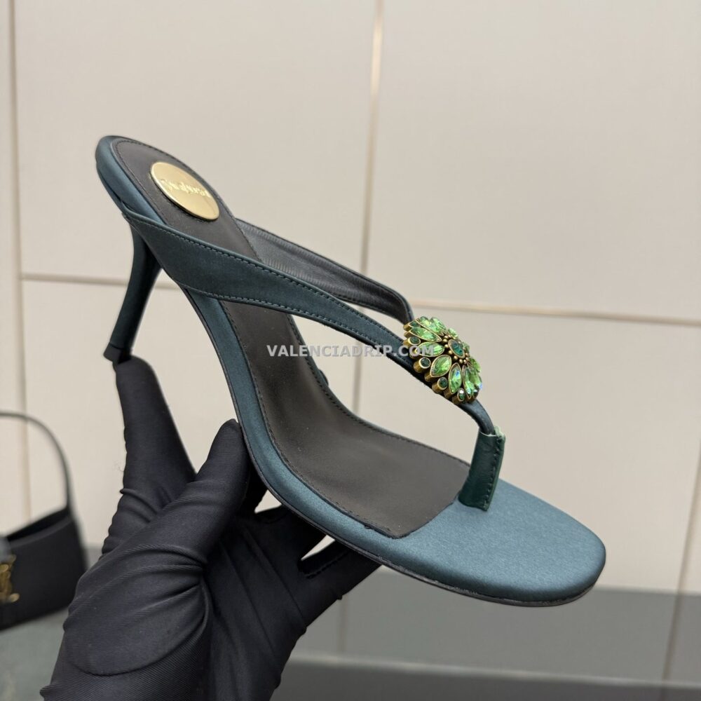 Tacones de mujer YSL - Verde