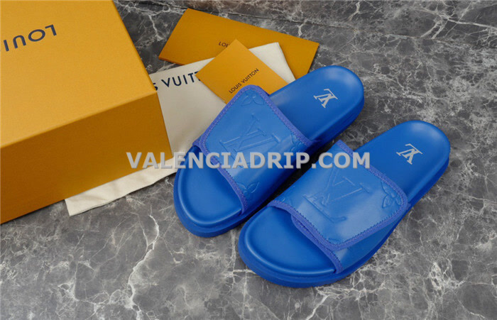 Chanclas Louis Vuitton - Azul