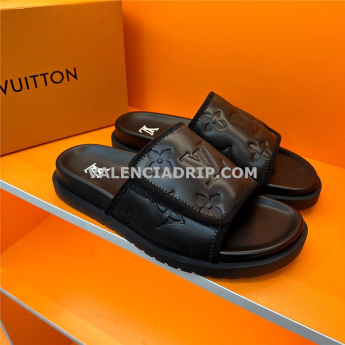 Chanclas Louis Vuitton - Negro