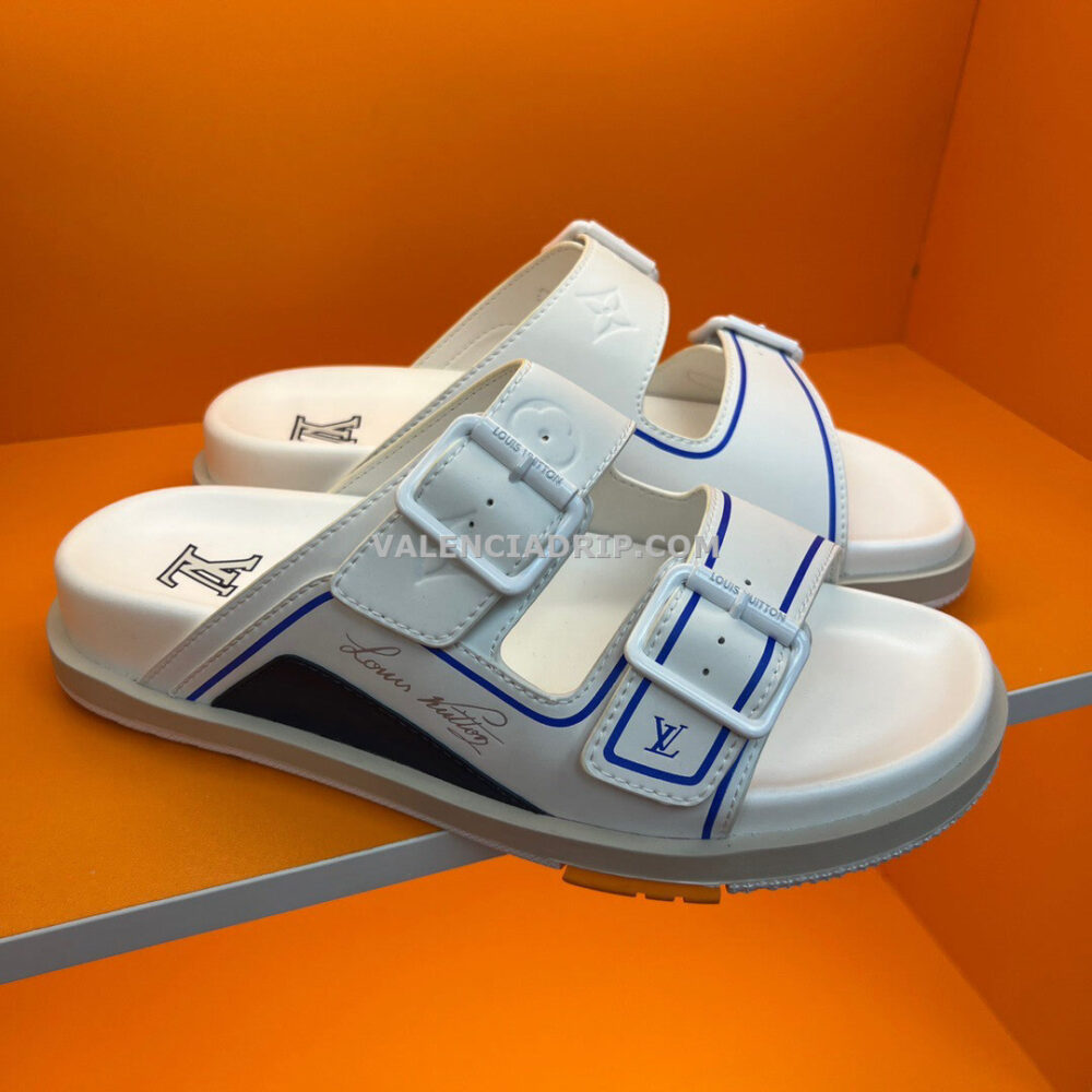 Chanclas Louis Vuitton - Blanco