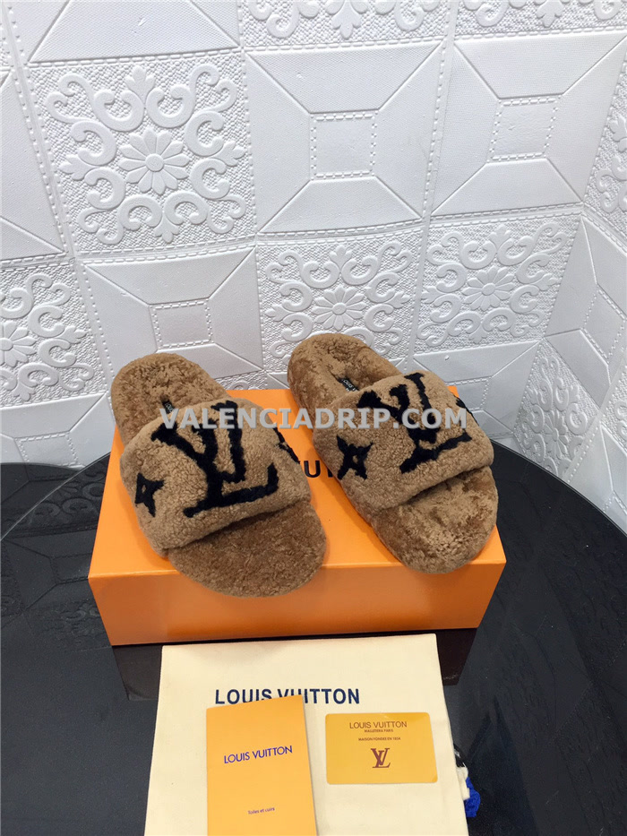 Chanclas Louis Vuitton - Marrón