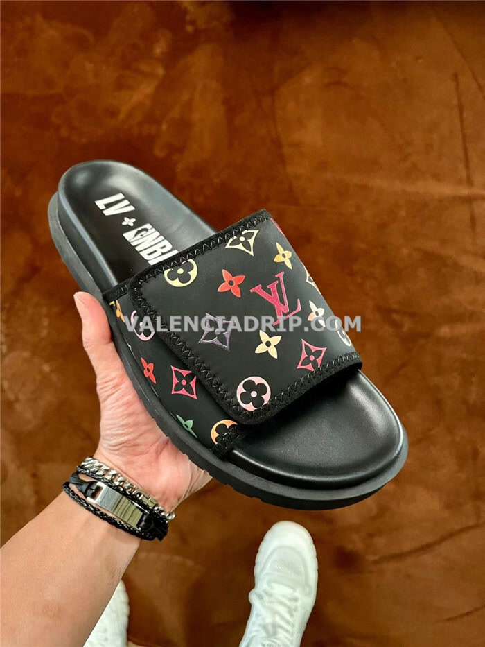 Chanclas Louis Vuitton - Negro