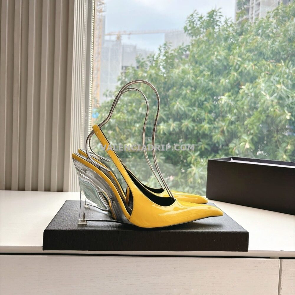 Tacones de mujer YSL - Amarillo