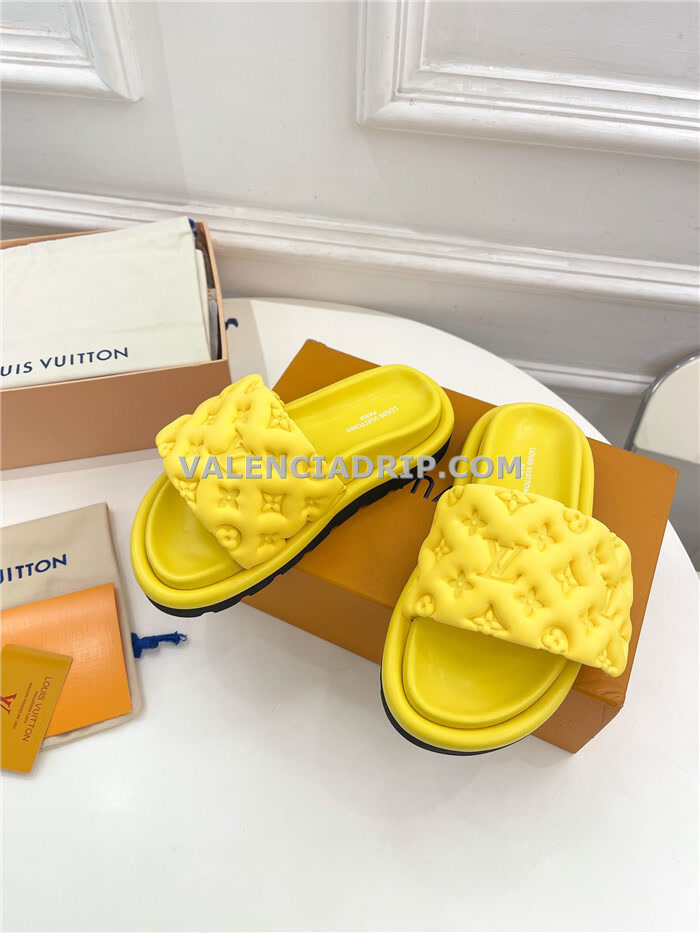 Chanclas Louis Vuitton - Amarillo