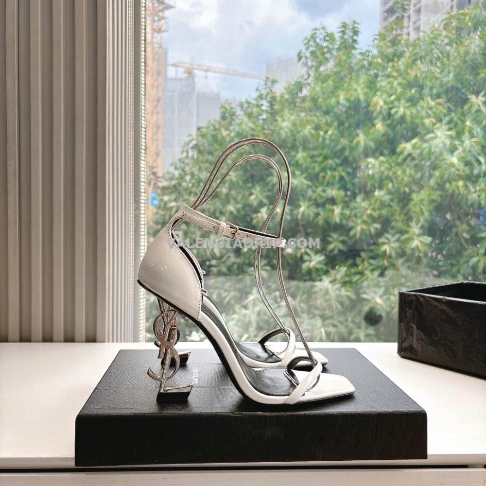 Tacones de mujer YSL - Blanco