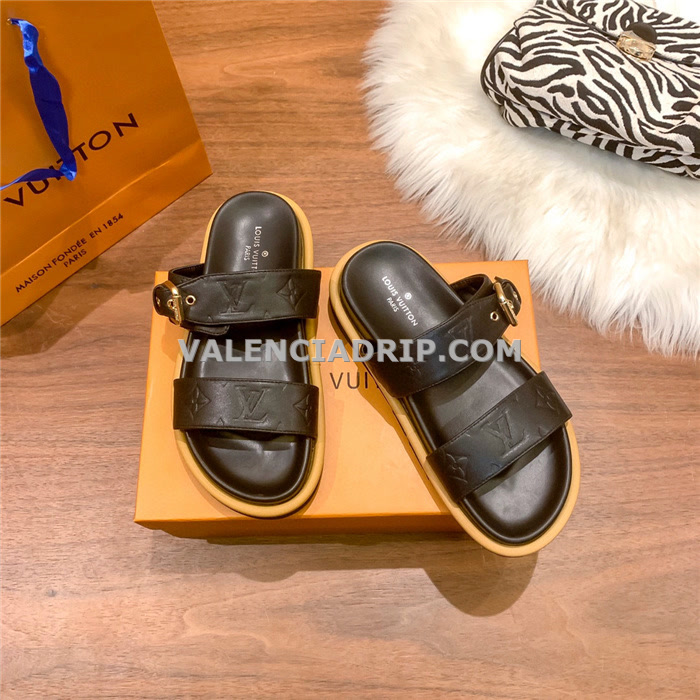 Chanclas Louis Vuitton - Marrón