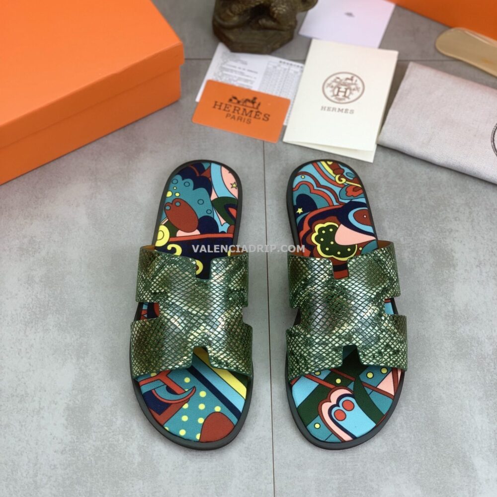 Chanclas Hermes - Verde