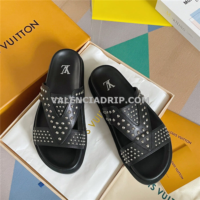 Chanclas Louis Vuitton - Negro