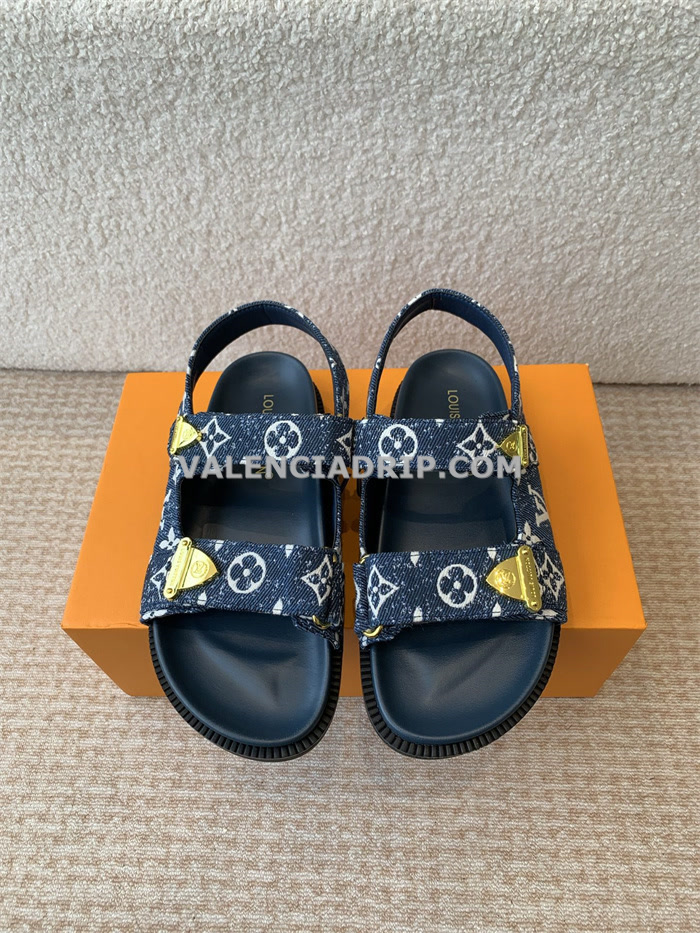 Chanclas Louis Vuitton - Azul